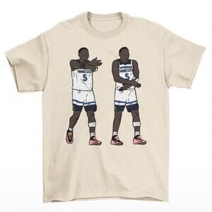 Anthony Edwards Retro Basketball Fan Unisex Tee T-Shirt